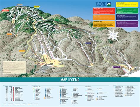 Gore Mountain Trail Map