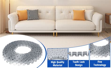 32ft Upholstery Metal Flexible Tack Strip for Furniture, Chairs, Sofas ...