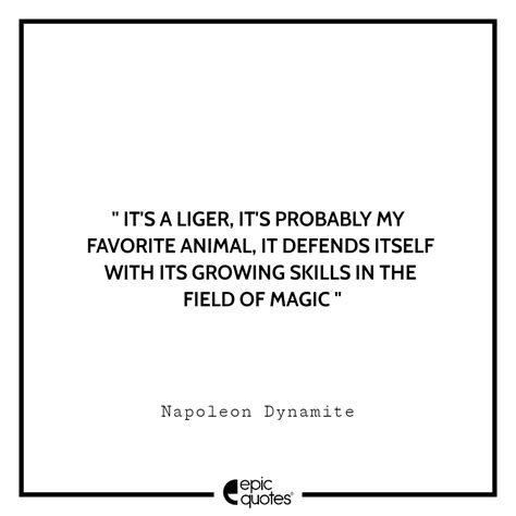 It’s a liger. It’s probably my favorite animal. It defends itself with ...