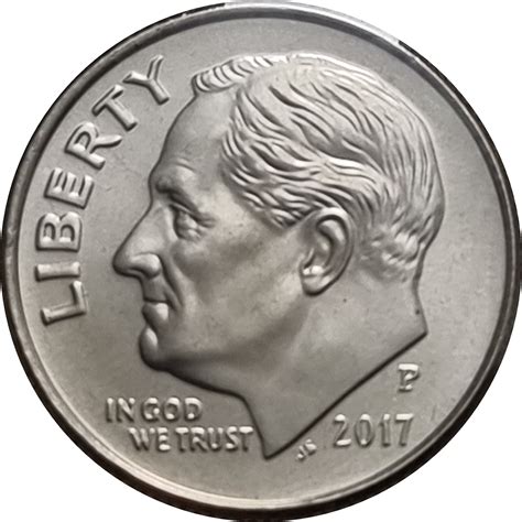 1 Dime "Roosevelt Dime" - Vereinigte Staaten – Numista