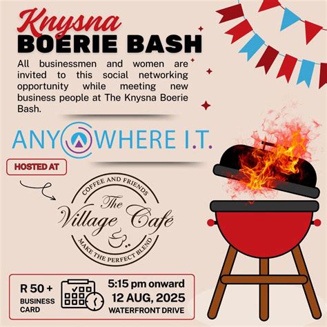 Boerie Bash - Knysna, 61 Waterfront Drive, 6571 Knysna, South Africa ...