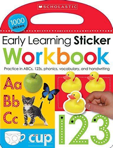 Early Learning Sticker Workbook (Scholastic Early Learners) by ...