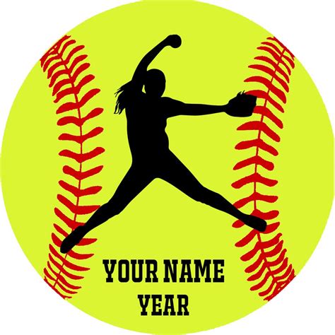 Softball Silhouette Images at Laura Mullen blog