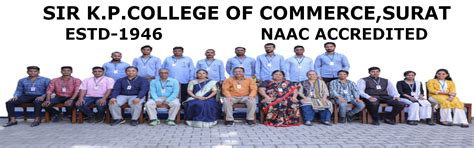 Welcome to Sir K. P. College of Commerce