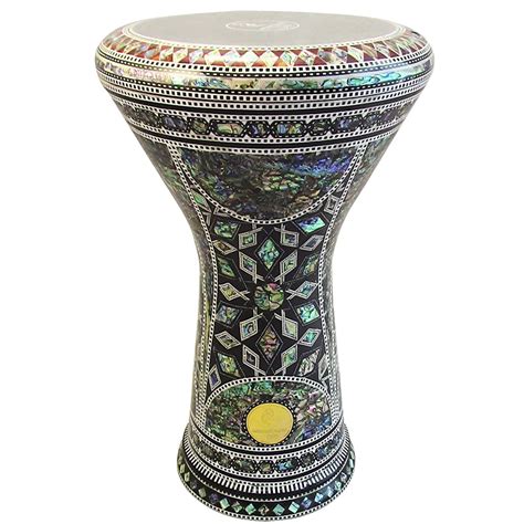 Buy New Generation 2.0 Pausiris Darbuka Doumbek With Green Mother of ...