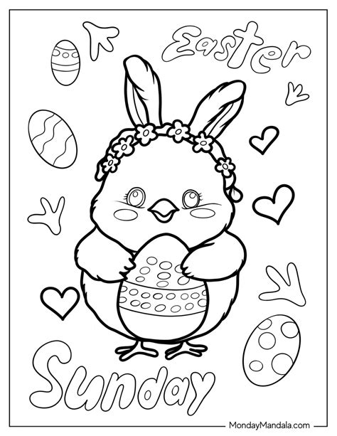 300 Easter Coloring Pages (Free PDF Printables)