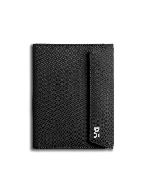 Buy DailyObjects Men Polyester Black Ripstop Pivot Passport Wallet at ...