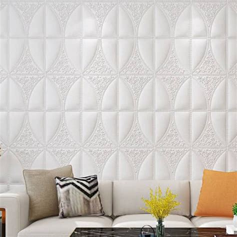 White Leather Foam Panel – Myindianthings