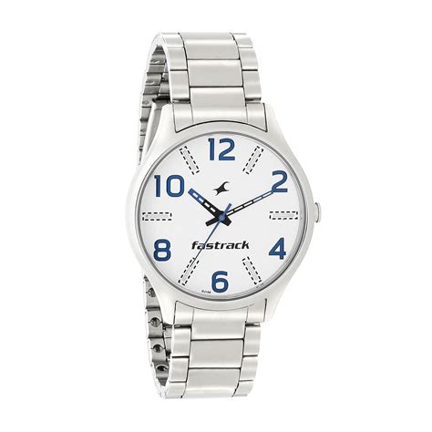 Buy Fastrack 3184SM02 White Dial Analog Watch For Men Online