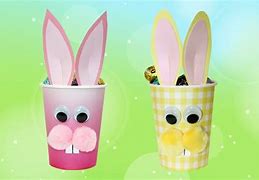 Image result for Foam Cup Bunny Craft
