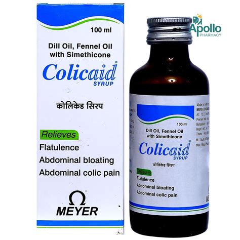 Colicaid Syrup 100 ml Price, Uses, Side Effects, Composition - Apollo ...