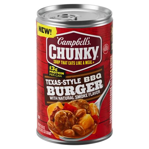 Dairy Free? Campbell’s Chunky Soup, Texas-Style BBQ Burger with Natural ...