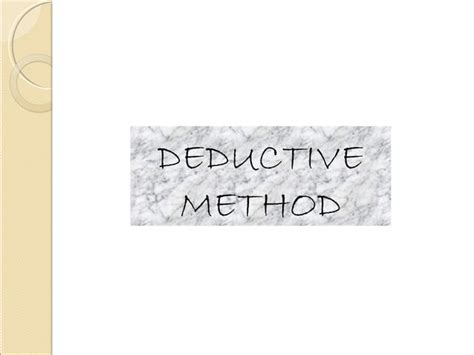 Deductive Method Teaching 的图像结果