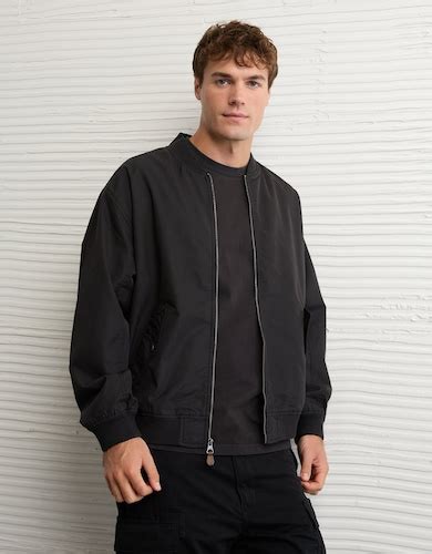 Buy American Eagle Men Black Jackets Online - 40002025