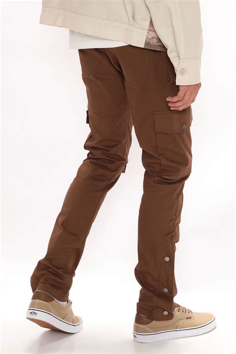 Worker Slim Cargo Pants - Brown | Fashion Nova