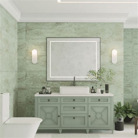 Affinity Tile Sample - Habanera Verde 6-in x 6-in Satin Ceramic Wood ...