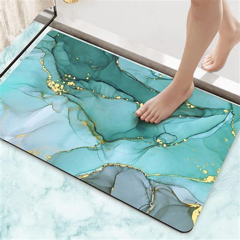 Amazon.com: DEXI Bath Mat Rugs Bathroom Floor Mat Super Absorbent Ultra ...