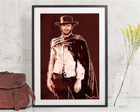 POSTER Clint Eastwood - The Good The Bad and The Ugly - Art Print ...