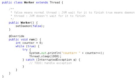 Daemon Threads and Its Implementation with an Example in Java 的图像结果