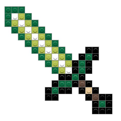 Image result for Espada Mine Craft LEGO Tutorial