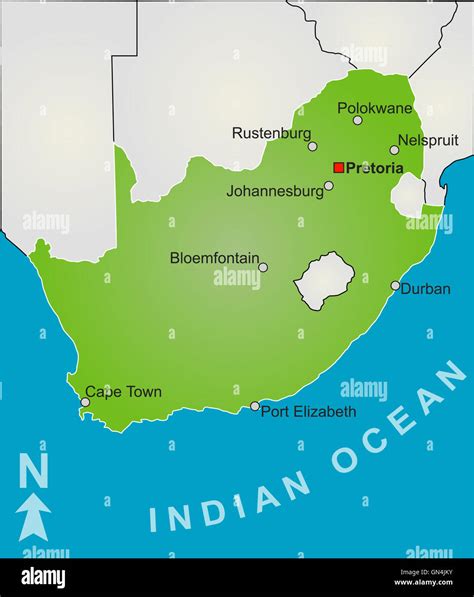 Where Is Johannesburg Located On A Map at Gary Razo blog