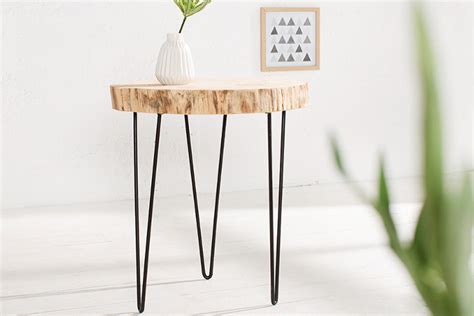 Holz Schreibtisch Hairpin Legs | Riess-Ambiente.de