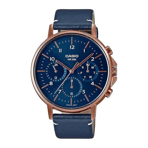 Casio Enticer Men Analog Rose Gold Dial Men's Watch - MTP-E321RL-2AVDF ...