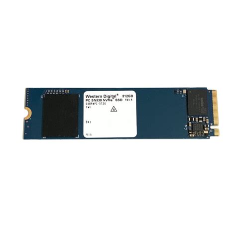 Western Digital WD 512GB SSD PC SN530 M.2 2280 PCIe Gen3 x4 NVMe ...