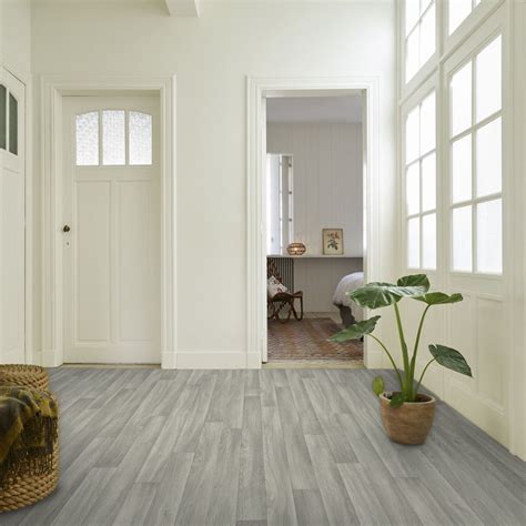 Grey Wood Vinyl Flooring