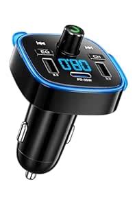 Primate Wireless B1 Car Bluetooth Receiver with Hands-Free Calling ...