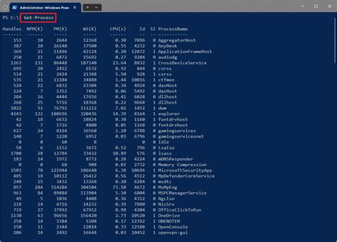 PowerShell Commands in Windows 11 的图像结果