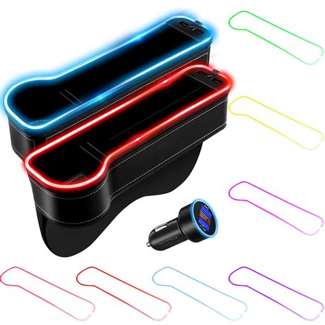 7 Color Car Seat Gap Filler Led Car Seat Gap | Desertcart INDIA