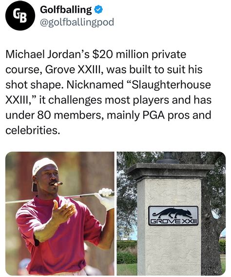 Golfballing | The Grove XXIII, located in Hobe Sound, Florida, is ...