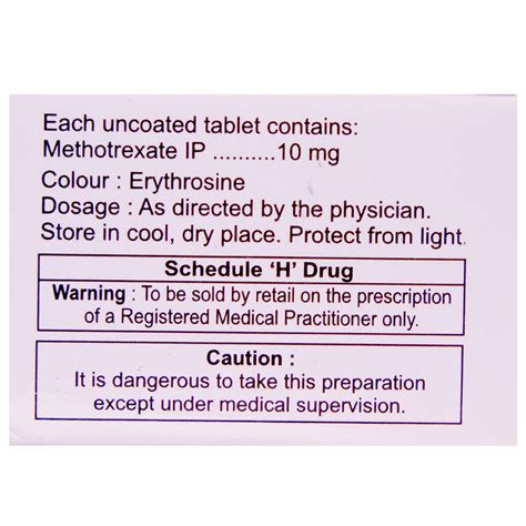 Folitrax-10 Tablet | Uses, Side Effects, Price | Apollo Pharmacy