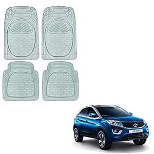 Oshotto Transparent (6204) Car Foot Mat Compatible with Tata Nexon (Set ...