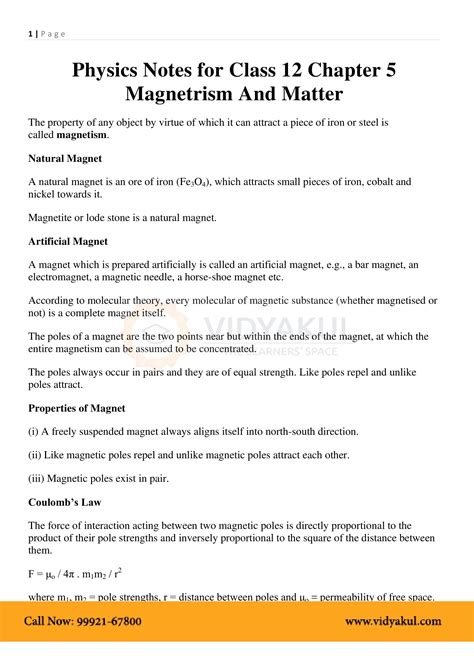 Image result for Class 12 Physics Chapter Bar Magnet