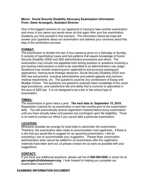 SSA Disability Exam Process 的图像结果