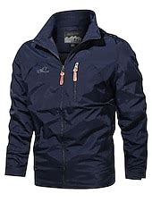 Men's Outdoor Jacket Tactical Jacket Windcheater Jacket Street Daily ...