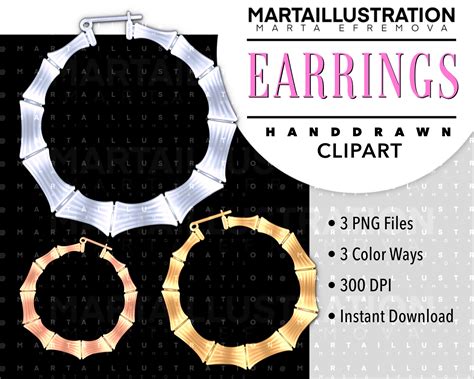 Hoop Earring Clip Art