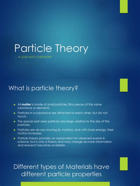 Particle Theory Free Science 的图像结果