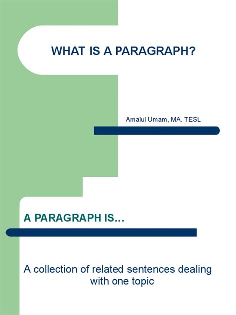 Image result for How to Write a Paragraph Example