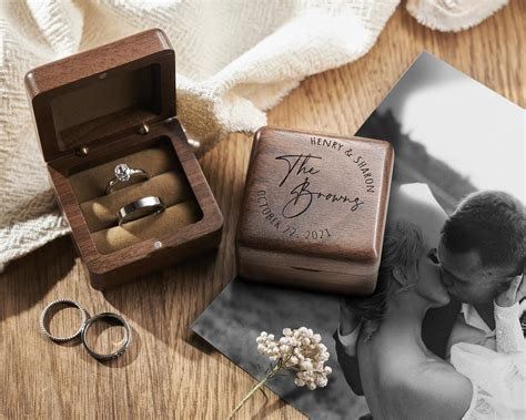 Wedding ring box for 2 rings new arrivals