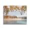 Stupell Industries Foggy Autumn Lake Landscape Fall Tree Leaf Overhang ...