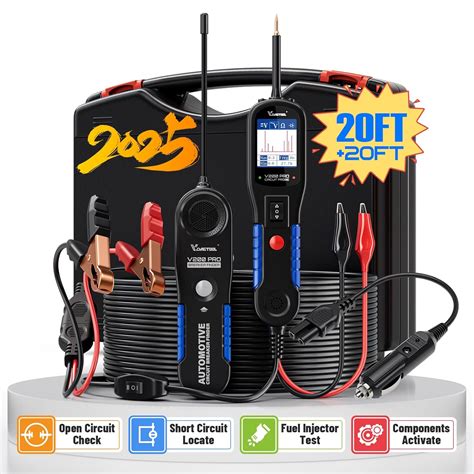 VDIAGTOOL V200 Pro Automotive Power Circuit Probe Tester Breaker Finder ...