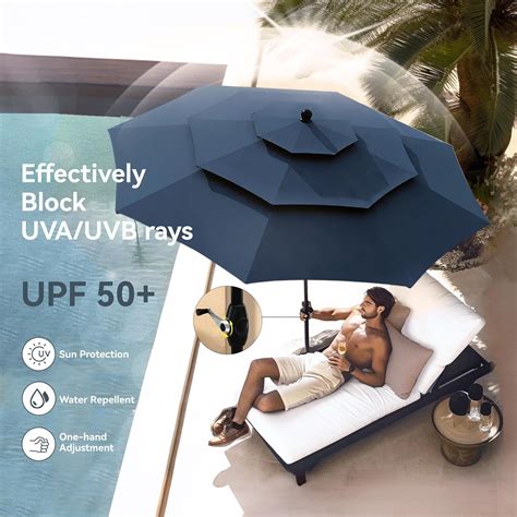 PHIVILLA PHI VILLA 5 Pieces Outdoor Dining Set with Umbrella India | Ubuy
