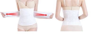 Postpartum Belly Wrap C Section Recovery Belt Girdle Belly Binder Post ...