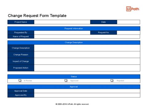 Image result for Process Change Request Form Update