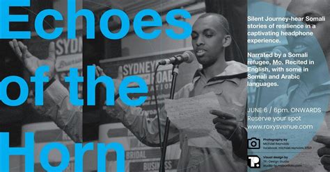 "Echoes of the Horn" silent Poetry Theatre, Roxy's Functions & Events ...