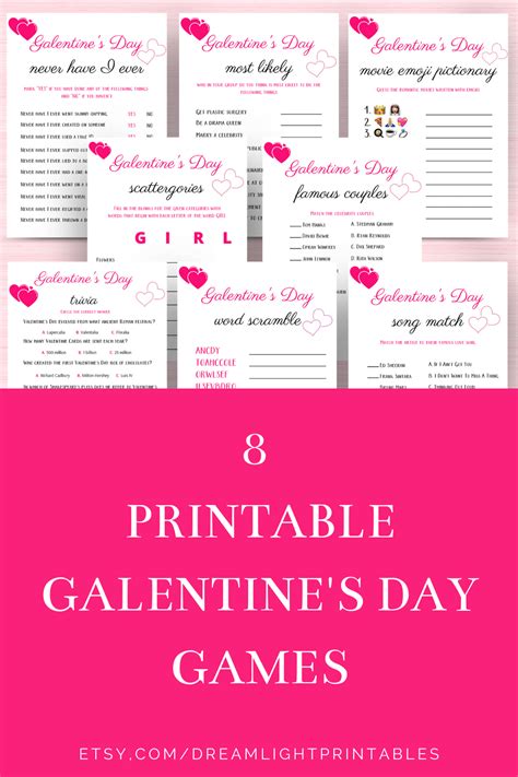 galentines party games