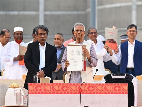 Bangladesh's political parties sign post-uprising reform agendas